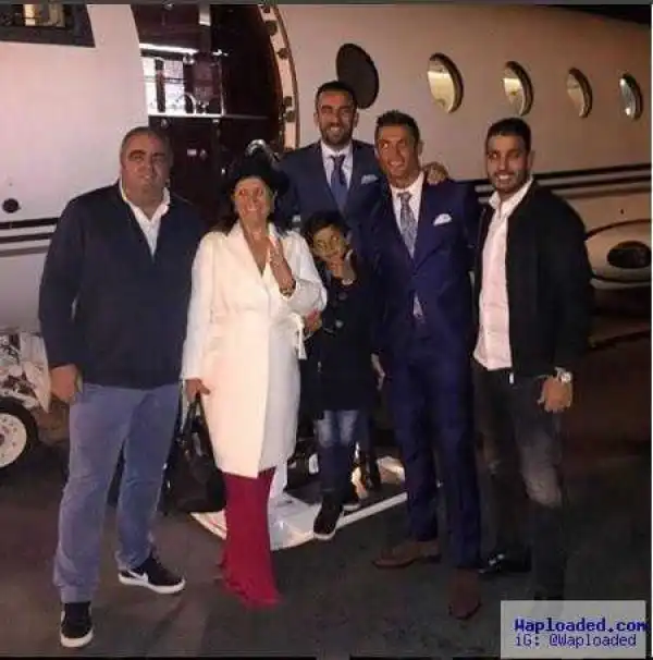 Photos: C. Ronaldo teams up with French designer Olivier Rousteing and Nike in new photos